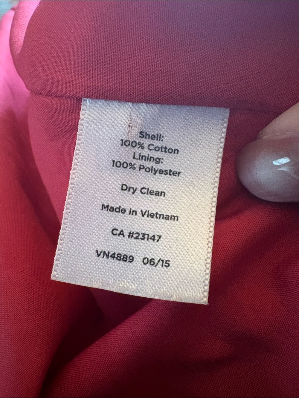 Talbots Raspberry Pink Velvet Blazer - Picture 7 of 7